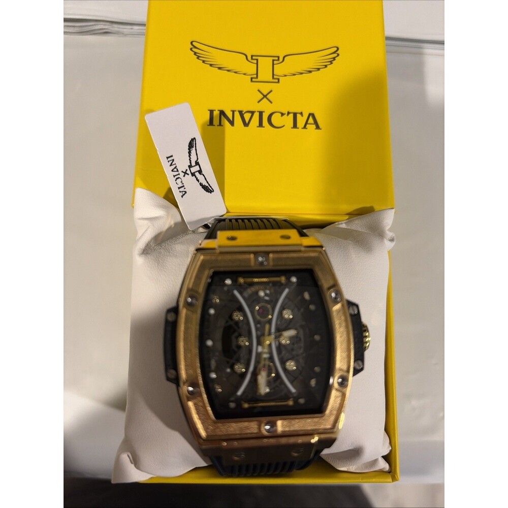 469. Invicta S1 Rally I (Model 69845) Black And Gold
